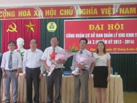 Đại hội Công đoàn lần thứ nhất, nhiệm kỳ 2012- 2014