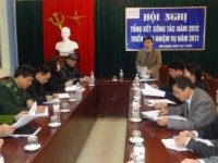 Ban Quản lý Khu kinh tế cửa khẩu Sóc Giang tổng kết công tác năm 2012, triển khai phương hướng, nhiệm vụ năm 2013