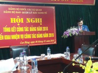 HỘI NGHỊ TỔNG KẾT CÔNG TÁC ĐẢNG NĂM 2018