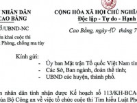 Về việc triển khai cuộc thi Tìm hiểu...