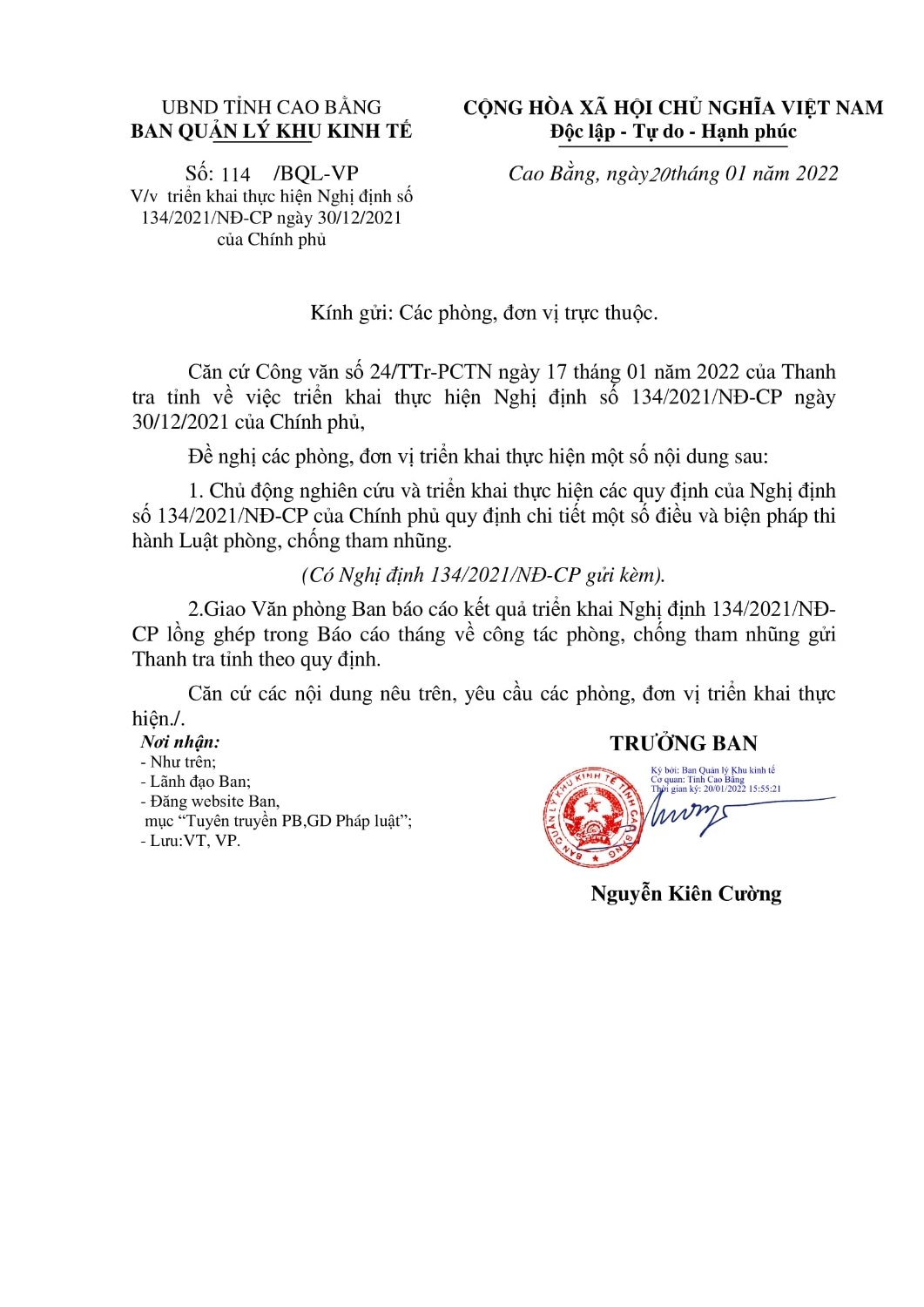 cv trien khai thuc hien nghi dinh 134pctn 1